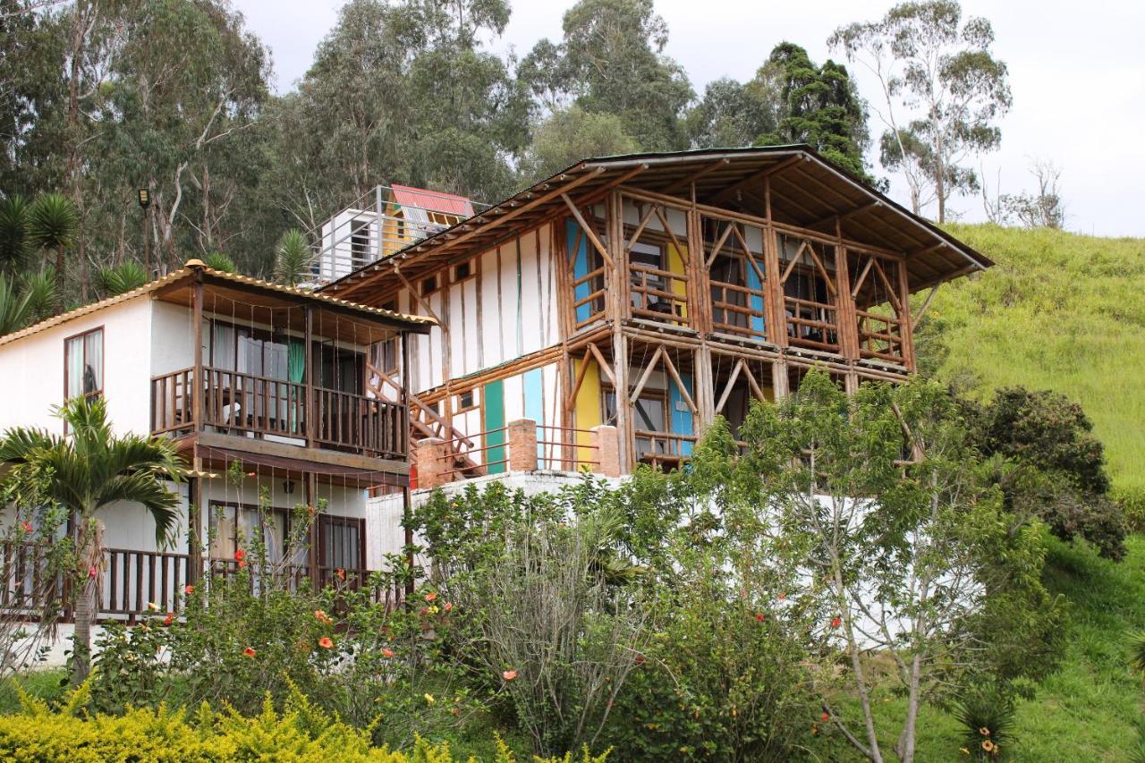 Hotel Mirador San Nicolas Ubaque エクステリア 写真